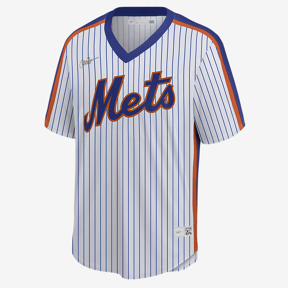 MLB New York Mets Mike Piazza Men s Cooperstown Baseball Jersey